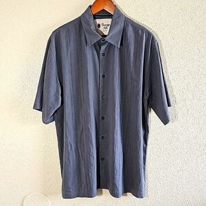 Vintage Silk Circa Button-Down Shirt.